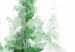Canvas Spruce Forest - Trees Painted With Watercolor in Delicate Colors 151849 additionalThumb 4