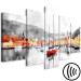 Canvas Bergen - Colorful Norwegian City Port with Picturesque Boats 151949 additionalThumb 6