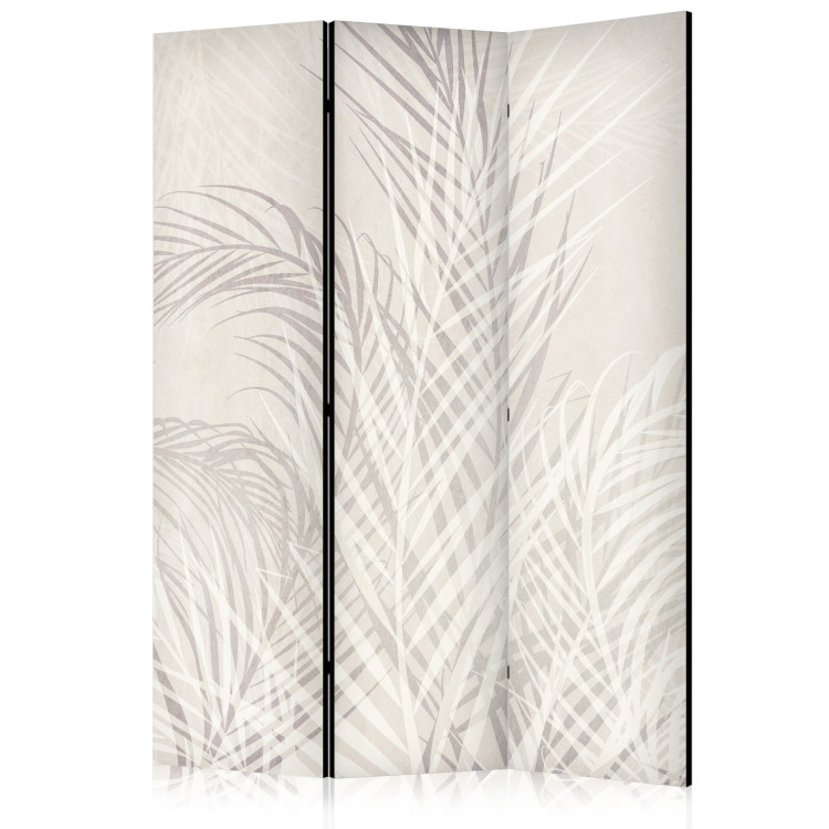 Room Divider Palm Leaves - Plants in Pastel Shades [Room Dividers] 152049