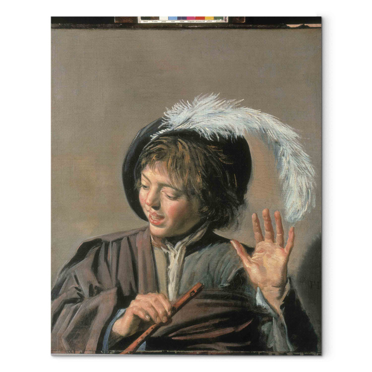 Reproduction Painting Singing Boy with Flute 152649