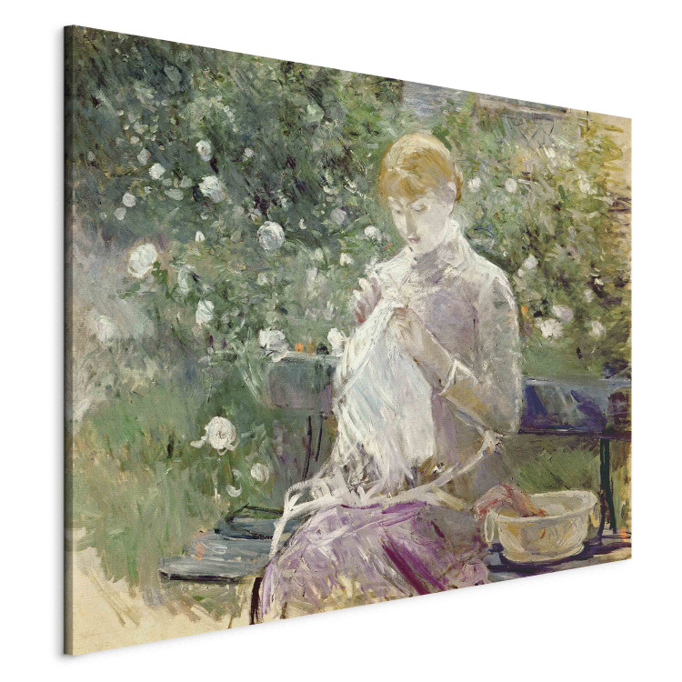 Art Reproduction Pasie sewing in Bougival's Garden 153049 additionalImage 2