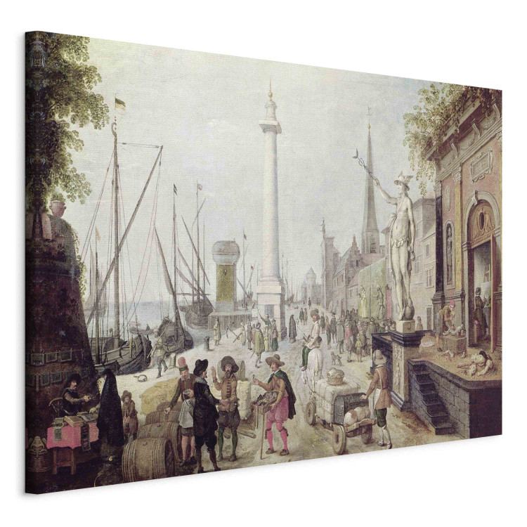 Reproduction Painting The Ancient Port of Antwerp 154649 additionalImage 2