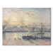 Art Reproduction Sonnenuntergang, Hafen von Rouen (Rauchschwaden) 155349