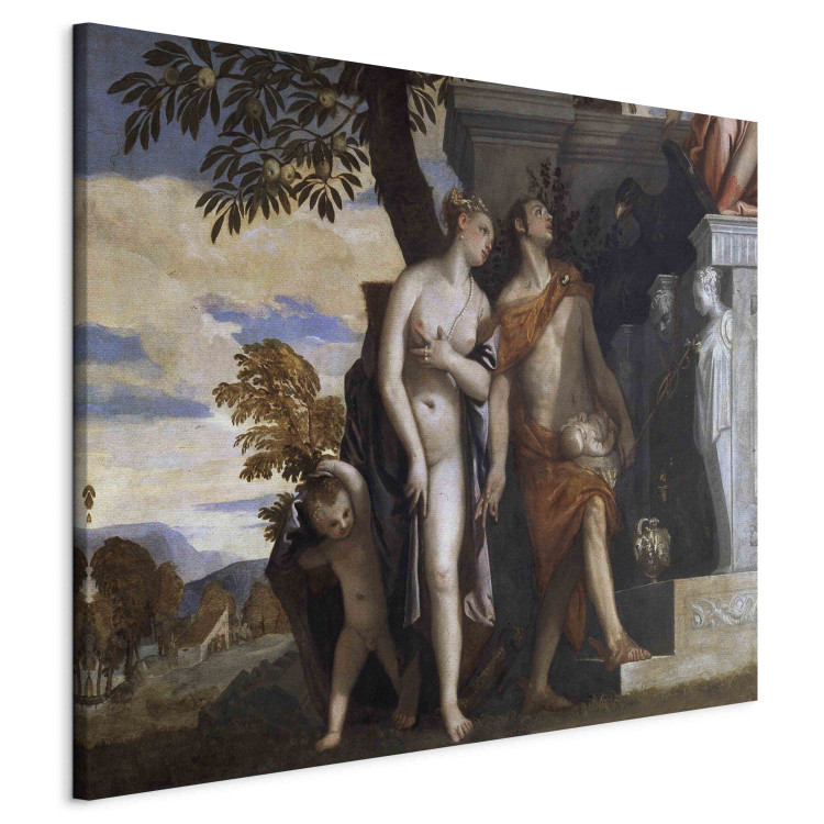 Art Reproduction Venus and Mercury with Eros and Anteros before the altar of Jupiter 157449 additionalImage 2