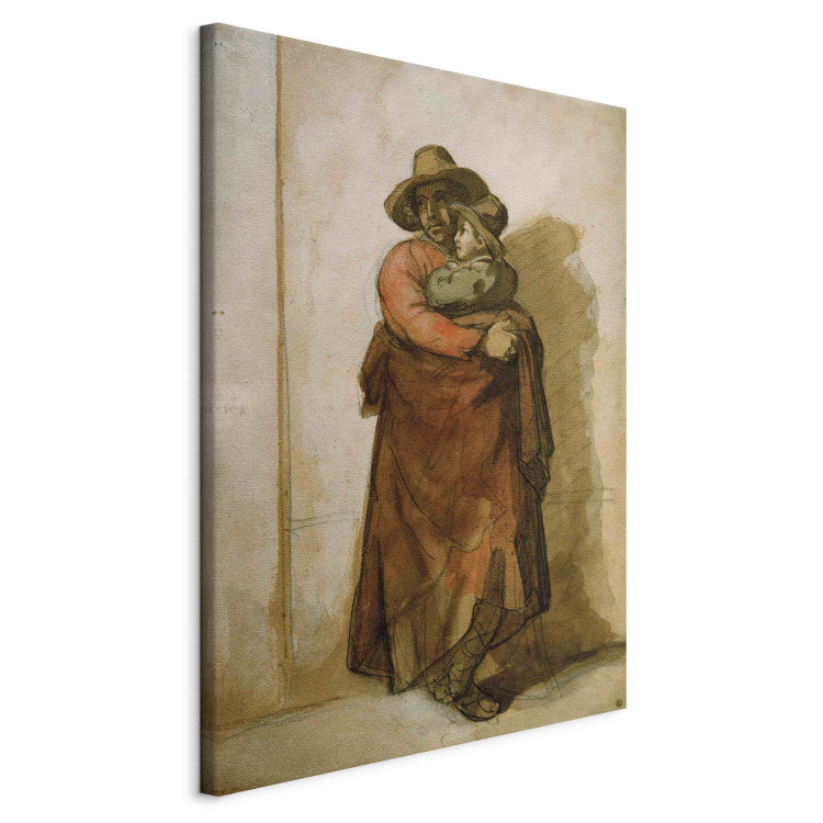 Reproduction Painting Roman Peasant Holding Child 158549 additionalImage 2
