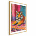 Poster Lying Tiger - A Painterly and Colorful Composition With an Animal 159949 additionalThumb 21