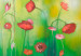 Canvas Print Morning Meadow (1-piece) - Colourful landscape with flowers on a light background 48649 additionalThumb 3