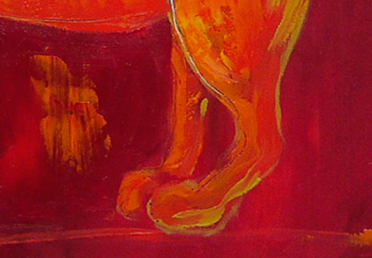 Canvas Print Orange cat 49449 additionalImage 3