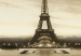 Canvas Foggy Paris - Eiffel Tower 50449 additionalThumb 3