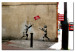 Canvas Print No ball games (Banksy) 58949