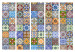Room Divider Colorful Mosaic II - texture of colorful mosaic in ethnic motif 95449 additionalThumb 7