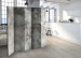 Room Divider Screen Hail Cloud II - architectural texture in the motif of gray concrete 95549 additionalThumb 4