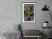 Poster Gilded Monstera - Composition with a tropical plant on a dark background 114359 additionalThumb 4