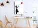 Canvas Print Little Girl with a Balloon (1 Part) Vertical 114559 additionalThumb 3