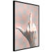 Poster F*ck you! - gray-pink composition with a hand in a geometric pattern 117559 additionalThumb 12