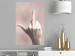 Poster F*ck you! - gray-pink composition with a hand in a geometric pattern 117559 additionalThumb 23