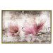 Poster Magnolia Memory - vintage botanical composition with light flowers 118259 additionalThumb 20