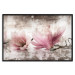 Poster Magnolia Memory - vintage botanical composition with light flowers 118259 additionalThumb 24