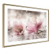 Poster Magnolia Memory - vintage botanical composition with light flowers 118259 additionalThumb 5