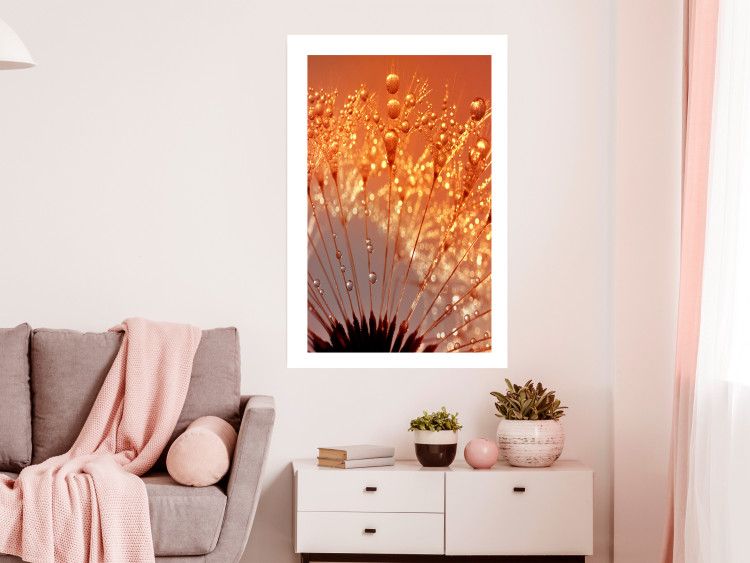 Wall Poster Autumn Dandelion - natural plant flower in close-up 123859 additionalImage 2