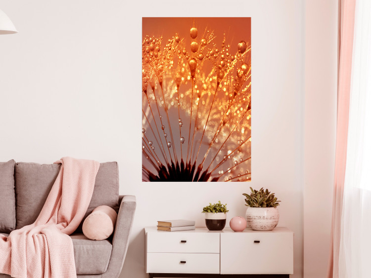 Wall Poster Autumn Dandelion - natural plant flower in close-up 123859 additionalImage 16