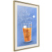 Wall Poster It's Always Tea Time - orange teacup with English text 125259 additionalThumb 2