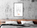 Wall Poster Entangled Feeling - line art of holding hands and English text 125359 additionalThumb 4