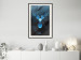 Poster Icy Deer - deer head against abstract figures 126659 additionalThumb 24