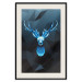 Poster Icy Deer - deer head against abstract figures 126659 additionalThumb 19