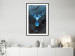 Poster Icy Deer - deer head against abstract figures 126659 additionalThumb 23