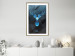 Poster Icy Deer - deer head against abstract figures 126659 additionalThumb 13