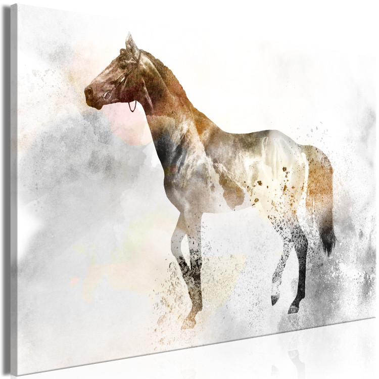 Large canvas print Fiery Steed [Large Format] 127559 additionalImage 2