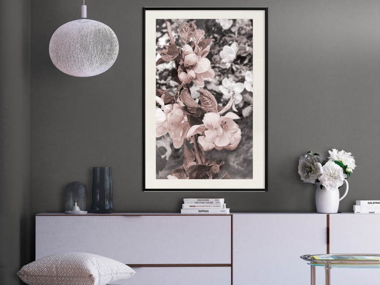 Wall Poster Balance in Nature - composition of flowers in delicate light colors 127859 additionalImage 24