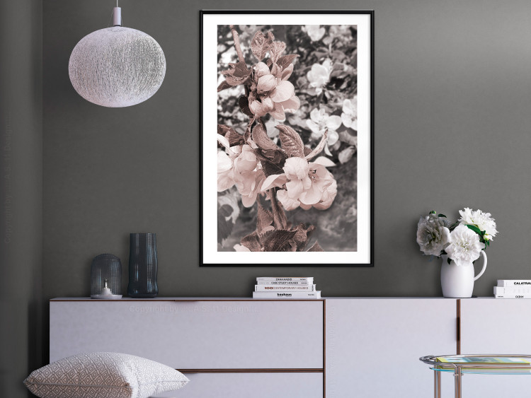 Wall Poster Balance in Nature - composition of flowers in delicate light colors 127859 additionalImage 23