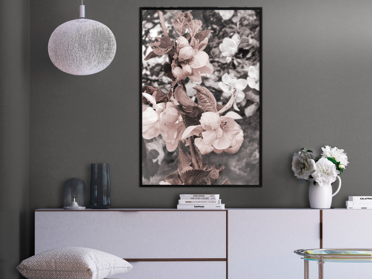Wall Poster Balance in Nature - composition of flowers in delicate light colors 127859 additionalImage 6