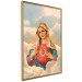 Poster Mary - sacred composition with the figure of a holy woman against a cloud backdrop 129359 additionalThumb 12
