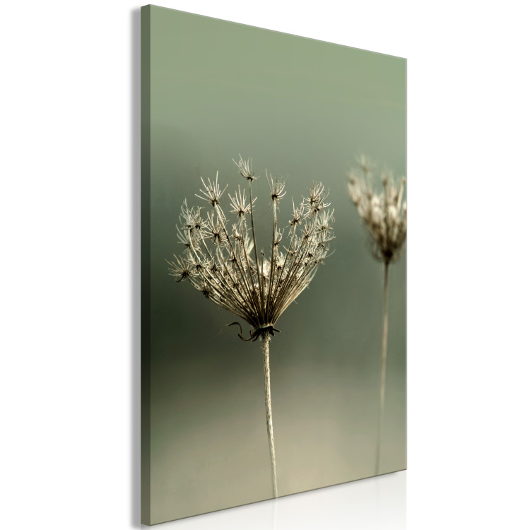 Canvas Art Print Longing for Past Summer (1-piece) Vertical - photograph of flowers 130259 additionalImage 2