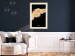 Wall Poster Lightness of Being - wing with golden feathers on a black background 130459 additionalThumb 22