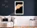Wall Poster Lightness of Being - wing with golden feathers on a black background 130459 additionalThumb 13