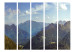 Room Divider Screen Mountain Magic II - scenic landscape of mountains against the sky 134059 additionalThumb 3