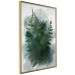 Poster Painted Fern - abstract plant composition of green ferns 134459 additionalThumb 12