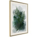 Poster Painted Fern - abstract plant composition of green ferns 134459 additionalThumb 3