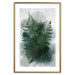 Poster Painted Fern - abstract plant composition of green ferns 134459 additionalThumb 14
