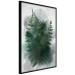 Poster Painted Fern - abstract plant composition of green ferns 134459 additionalThumb 13