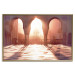 Wall Poster Morning Sun - architecture against the backdrop of the setting sun in Morocco 134759 additionalThumb 17