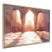 Wall Poster Morning Sun - architecture against the backdrop of the setting sun in Morocco 134759 additionalThumb 12