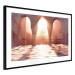 Wall Poster Morning Sun - architecture against the backdrop of the setting sun in Morocco 134759 additionalThumb 6