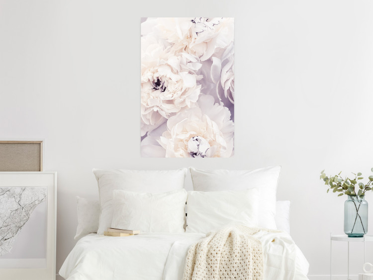 Poster Vanilla Magnolias - composition of flowers with a delicate purple hue 135759 additionalImage 16