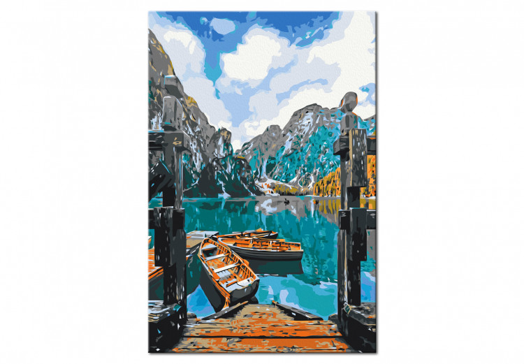 Paint by Number Kit Moored Boats 137459 additionalImage 3