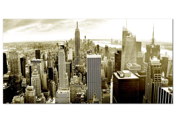Large canvas print Manhattan: Financial Paradise II [Large Format] 137659